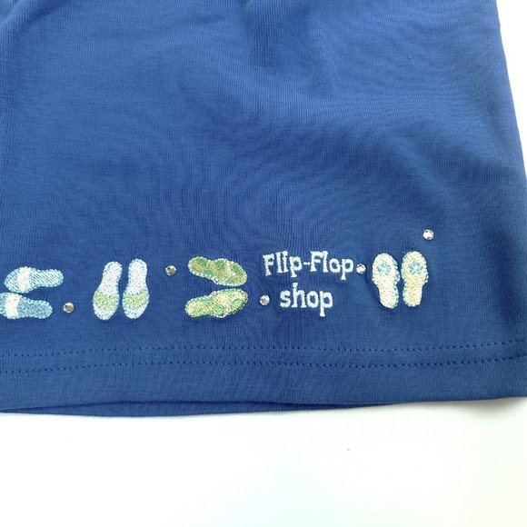 NWT Gymboree Girl Plaid Tie Capri Pant & Flip-Flop Ribbon Halter Top Size 6 - Picture 8 of 9